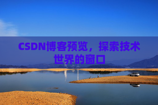 CSDN博客预览，探索技术世界的窗口